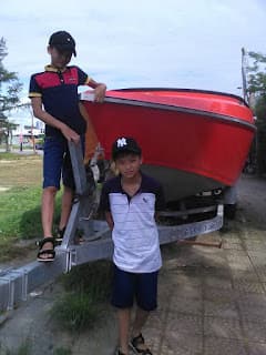 Stand up paddleboarding